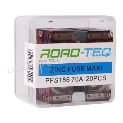 PFS186 - ZINC FUSE MAXI. BOX PACKING 70A 20pcs/box - Drošinātāju Komplekts - UNSORTED AUTO PIEDERUMI Рига - изображение 1