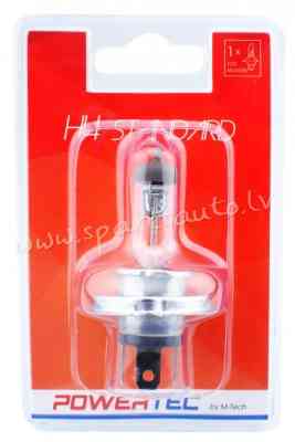 PTZ4-01B - H4 Powertec Standard H4 12V Blister - Spuldzite - UNSORTED HALOGĒNA SPULDZES Rīga