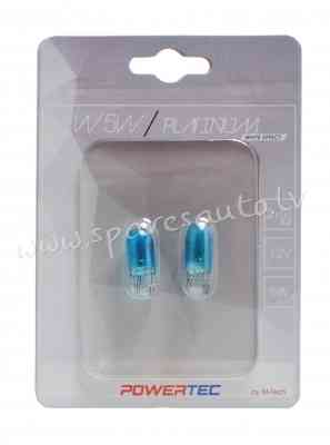 PTZPT12-02B - W5W Powertec Platinum W5W T10 5W Wedge White Effect 12V Blister - Spuldzite - UNSORTED Rīga