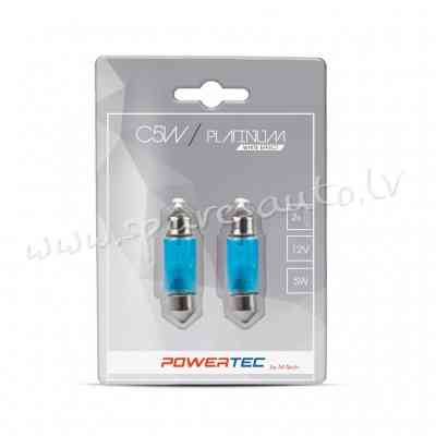 PTZPT33-02B - C5W Powertec Platinum C5W 36mm SV.5-8 White Effect 12V Blister - Spuldzite - UNSORTED  Rīga