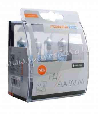 PTZPT4-DUO - H4 POWERTEC Platinum +130% H4 12V DUO - Spuldzite Powertec Komplekts - UNSORTED HALOGĒN Rīga
