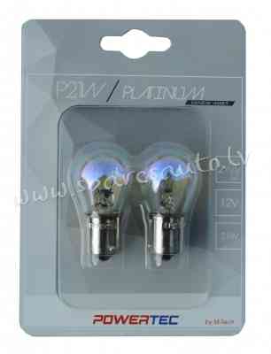 PTZRB19-02B - P21W Powertec P21W S25 12V 21W BA15s Rainbow - Spuldzite - UNSORTED HALOGĒNA SPULDZE Rīga