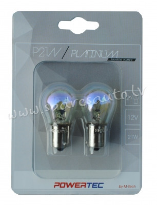PTZRB19-02B - P21W Powertec P21W S25 12V 21W BA15s Rainbow - Spuldzite - UNSORTED HALOGĒNA SPULDZE Rīga - foto 1