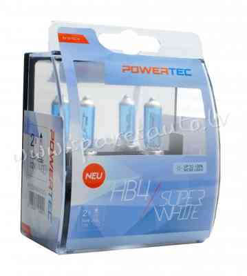 PTZSWHB4-DUO - HB4 POWERTEC SuperWhite HB4 bulb 12V DUO - Spuldzite Powertec Komplekts - UNSORTED HA Rīga