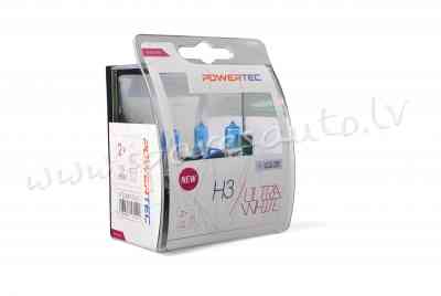 PTZUW3-DUO - H3 POWERTEC UltraWhite H3 12V DUO - Spuldzite Powertec Komplekts - UNSORTED HALOGĒNA SP Rīga