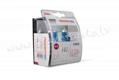 PTZUW4-DUO - H4 POWERTEC UltraWhite H4 12V DUO - Spuldzite Powertec Komplekts - UNSORTED HALOGĒNA SP Рига