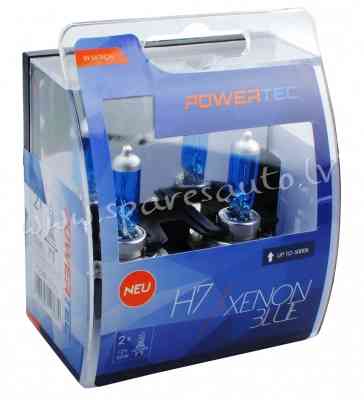 PTZXB7-DUO - H7 POWERTEC DUO BOX H7 POWERTEC XENON BLUE H7 12V - Spuldzite Powertec Komplekts - UNSO Рига