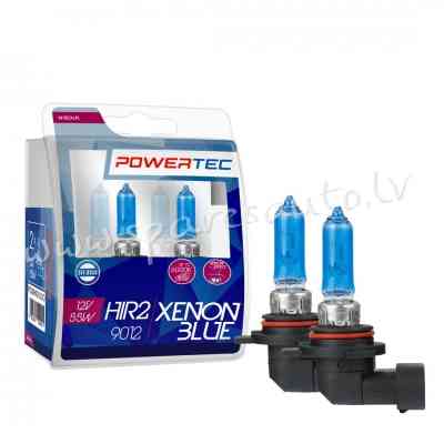 PTZXBHIR2-DUO - HIR2 POWERTEC Xenon Blue HIR2 12V DUO - Spuldzite Powertec Komplekts - UNSORTED HALO Рига
