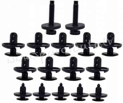 RX90218 - OE 09409-07332; 90119-06767; 90467-07164; 90467-07166; 90467-07201 set 16pc. - Plastmasas  Rīga
