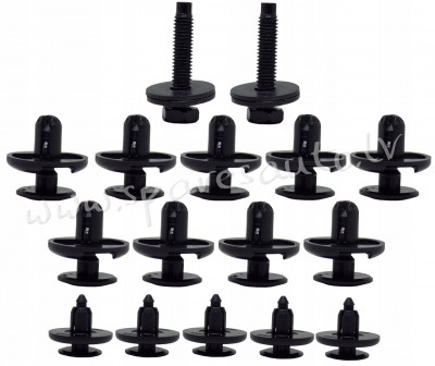 RX90218 - OE 09409-07332; 90119-06767; 90467-07164; 90467-07166; 90467-07201 set 16pc. - Plastmasas  Rīga - foto 1