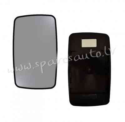 SBZM1001AL - OEM: A6388100016' EDA PARTS, unheated, chromed glass, CONVEX L - Spoguļa Stikls Ar Pama Rīga