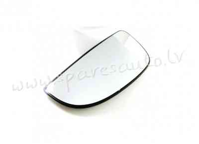 SFTM1026DGLE - OEM: 71748248' EDA PARTS, heated, chromed glass, CONVEX, lower - Spoguļa Stikls Ar Pa Rīga