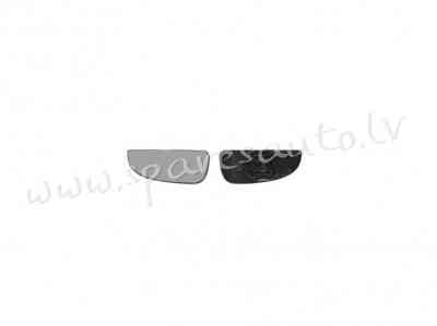 SFTM1026L - OEM: 71748248' EDA PARTS, unheated, chromed glass, CONVEX, lower L - Spoguļa Stikls Ar P Rīga