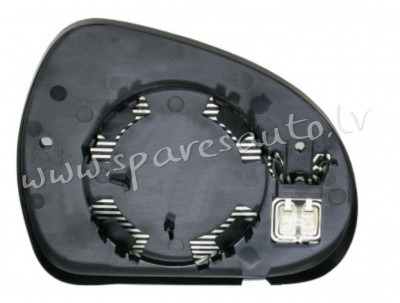 SPGM1009AL - OEM: 8151LX' EDA PARTS, heated, chromed glass, CONVEX L - Spoguļa Stikls Ar Pamatni - P Rīga - foto 1