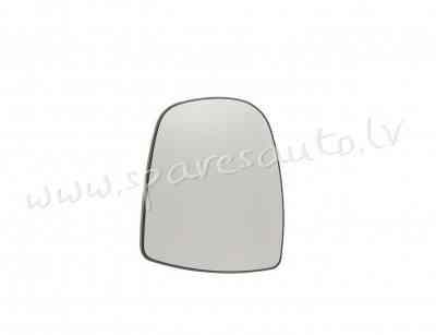 SRNM1018VL - OEM: 4408323' EDA PARTS, heated, chromed glass, CONVEX, upper L - Spoguļa Stikls Ar Pam Rīga
