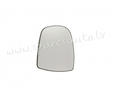 SRNM1018VL - OEM: 4408323' EDA PARTS, heated, chromed glass, CONVEX, upper L - Spoguļa Stikls Ar Pam Rīga - foto 1