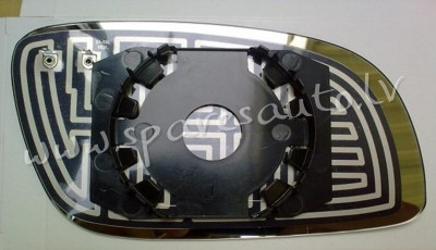 SVWM1026EL - OEM: 1T0857521D' EDA PARTS, heated, chromed glass, ASPHERICAL L - Spoguļa Stikls Ar Pam Rīga - foto 1