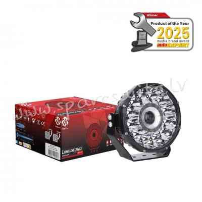 WLLDL107 - M-TECH WORK LASER LONG DISTANCE LAMP WLLDL107. 12xHP LED + 1x15W White Laser LED. 12-24V  Rīga