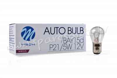 Z15 - P21/5W M-TECH bulb P21/5W BAY15d 12V/21/5W CLEAR - Spuldzite - UNSORTED HALOGĒNA SPULDZES Rīga