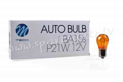 Z19 - PY21W M-TECH bulb BA15s S25 12V/21W AMBER - Spuldzite - UNSORTED HALOGĒNA SPULDZES Rīga