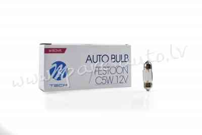 Z32 - C5W 31MM, M-TECH bulb C5W T11x31 SV8.5 12V/5W - Spuldzite - UNSORTED HALOGĒNA SPULDZES Rīga
