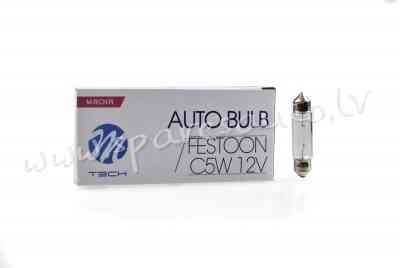 Z34 - C5W 41MM, M-TECH bulb C5W T11x41 SV8.5 12V/5W - Spuldzite - UNSORTED HALOGĒNA SPULDZES Rīga