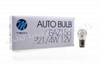 Z37 - P12V/21/4W M-TECH bulb BAZ15d 12V/21/4W CLEAR asimetrik - Spuldzite - UNSORTED HALOGĒNA SPULDZ Rīga