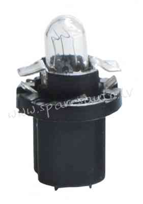Z58 - 1.2W M-TECH bulb B8.5d 12V/1,2W BLACK - Spuldzite - UNSORTED HALOGĒNA SPULDZES Rīga