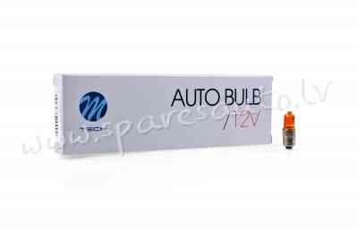 Z77 - HY6W M-TECH Halogen bulb BAX9s HY6W 12V/6W AMBER - Spuldzite - UNSORTED HALOGĒNA SPULDZES Rīga