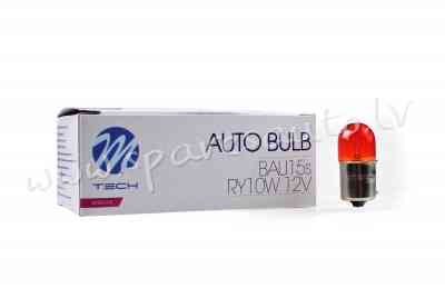 Z95 - RY10W M-TECH bulb RY10W BAU15S 10W 12V AMBER - Spuldzite - UNSORTED HALOGĒNA SPULDZES Rīga