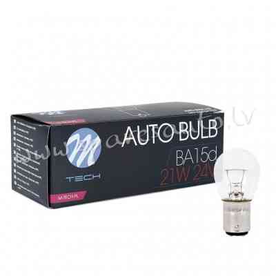 Z951 - 24V/21W M-TECH bulb BA15d 24V/21W CLEAR - Spuldzite - UNSORTED HALOGĒNA SPULDZES Rīga