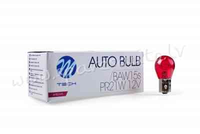 Z96 - PR21W M-TECH bulb PR21W BAW15s 12V 21W RED - Spuldzite - UNSORTED HALOGĒNA SPULDZES Rīga