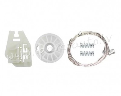 ZNP20524 - troses, rullīši, logu turētāji aizmugurējās durvis R - Plastmasas Turētāji - BMW X5  E53  Rīga - foto 1