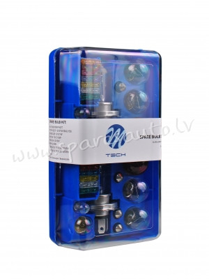 ZZ44 - H4 M-TECH spare bulb set 2x H4 12V - Spuldzite - UNSORTED HALOGĒNA SPULDZES Rīga - foto 1
