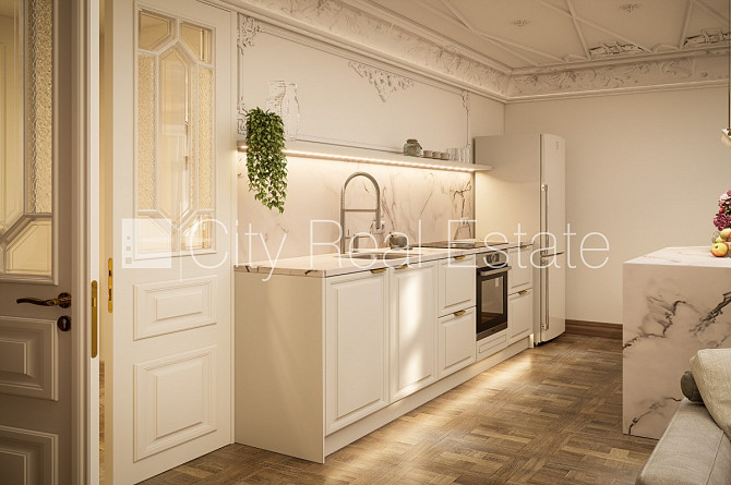 Проект - Kalpaka Residence, фасадный дом, реновированный дом, закрытый двор, объект Рига - изображение 2