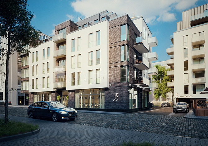 Projekts - J5, fasādes māja, renovēta māja, labiekārtots apzaļumots pagalms, slēgts pagalms, Rīga - foto 16