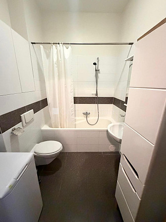 Pagalma māja, slēgts pagalms, ieeja no pagalma, guļamistabu skaits 1 gab., studio tipa, virtuve Rīga - foto 14