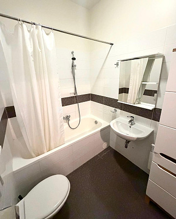 Pagalma māja, slēgts pagalms, ieeja no pagalma, guļamistabu skaits 1 gab., studio tipa, virtuve Rīga - foto 15