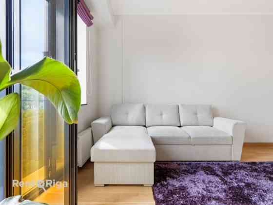2-room apartment for rent in the Premium Residential Project "Felicity Apartments".   A bright and w Рига