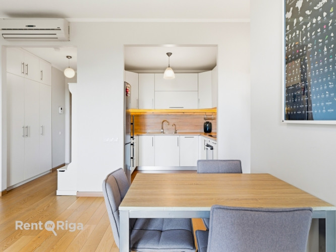 2-room apartment for rent in the Premium Residential Project "Felicity Apartments".   A bright and w Рига - изображение 5