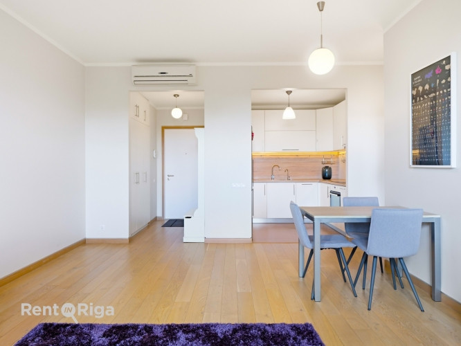 2-room apartment for rent in the Premium Residential Project "Felicity Apartments".   A bright and w Рига - изображение 8