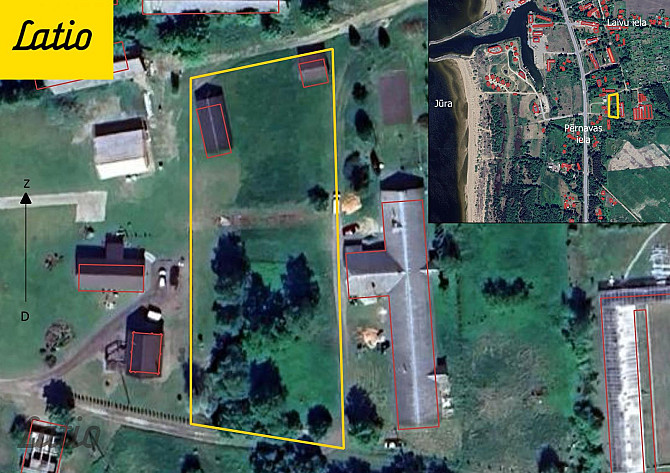 Pārdod zemi pie jūras. Piedāvājumā zemes gabals Kuivižos, Salacgrīvas pagastā, Limbažu Salaspils - foto 1