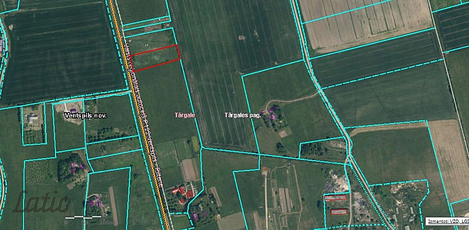 Pārdod zemes gabalu saistība ar to, ka netiek izmantots saimnieciskai darbībai. Zeme atrodas asfaltē Вентспилс и район - изображение 1
