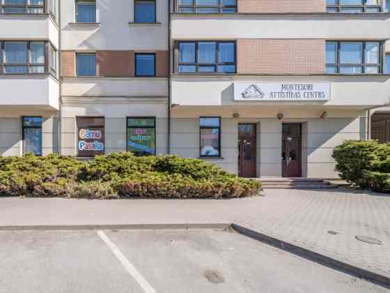 Apartment with a private entrance, located on an elevated ground floor.  The premises are currently  Рига