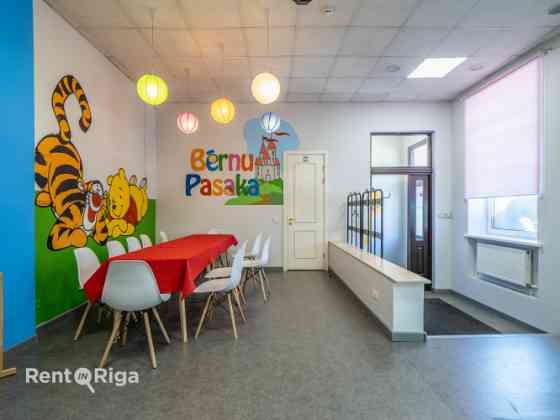 Apartment with a private entrance, located on an elevated ground floor.  The premises are currently  Рига