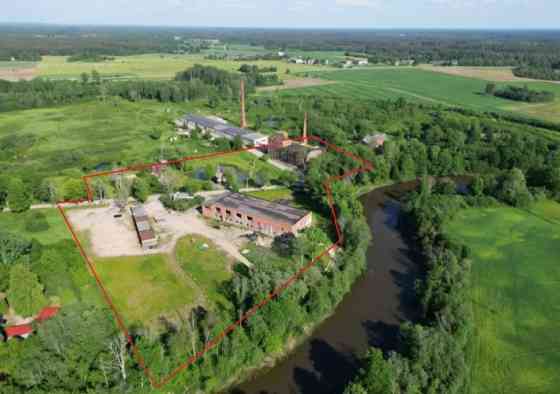For sale: the former Pāvilosta Distillery located on the banks of the Saka River.  Land area: 3.3 he Лиепая