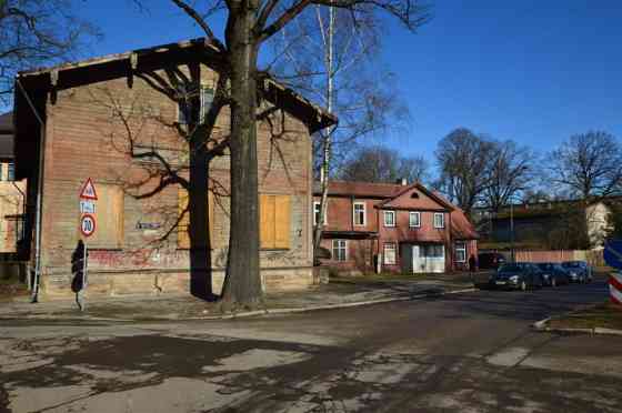 Premises located on the ground floor of a wooden residential building.  Total area of the premises:  Rīga