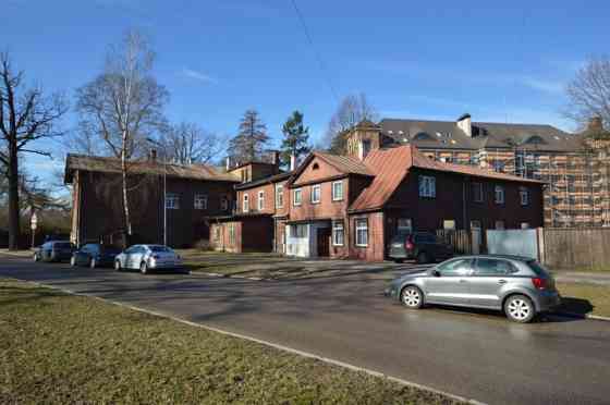 Premises located on the ground floor of a wooden residential building.  Total area of the premises:  Rīga