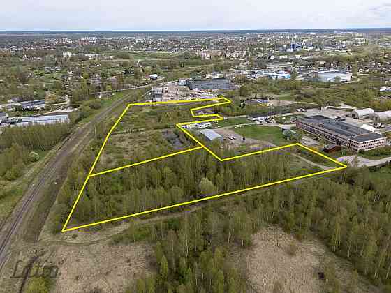 Piedāvājumā apbūves gabals Jelgavas rūpnieciskajā zonā, kas ir piemērota vieta ražošanas, loģistikas Елгава и район