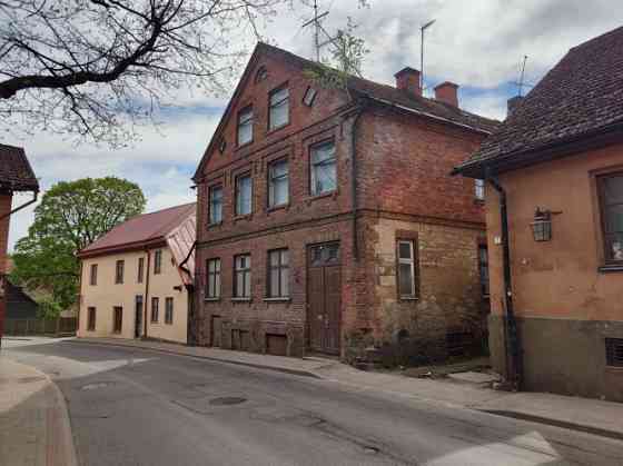 A three-storey building for reconstruction in the old town of Cēsis.  Year of construction: 1880. Br Cēsis un novads